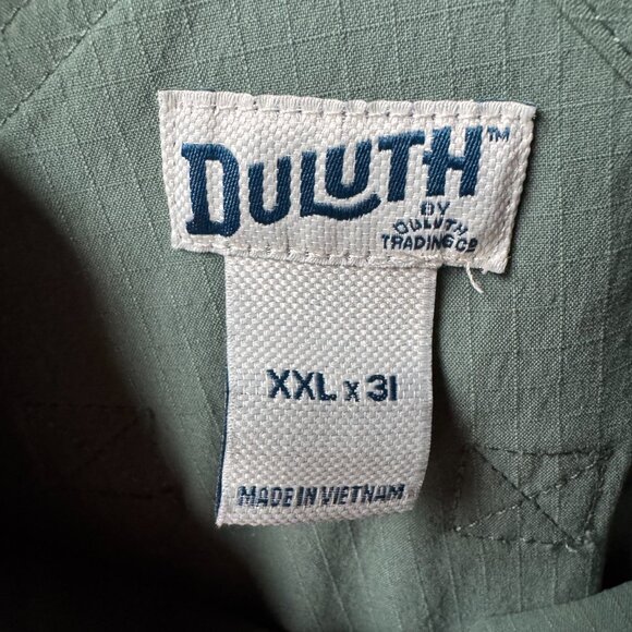 Duluth Trading Sage Green Heirloom Gardening Overalls in Women's XXL - Picture 3 of 15